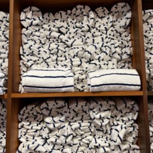 Cotton bath towels