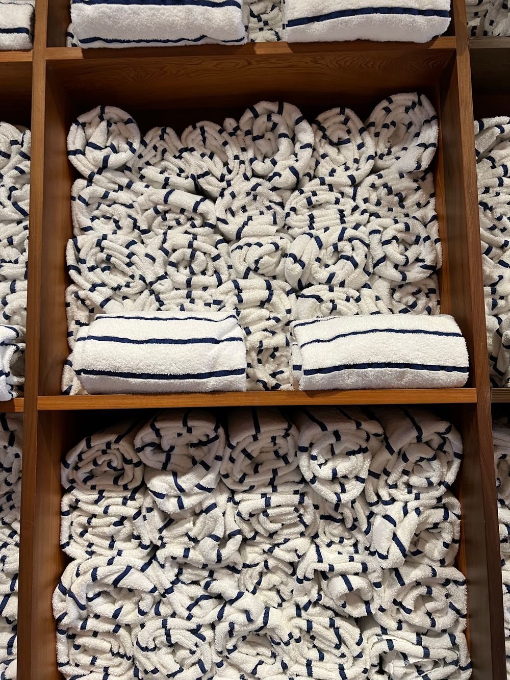 Cotton bath towels