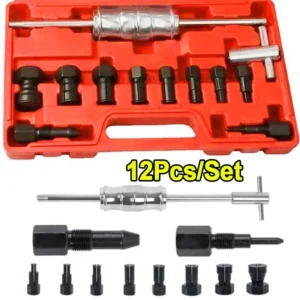 12PCS Blind Hole Internal Bearing Puller Slide Hammer Remover Tool Set