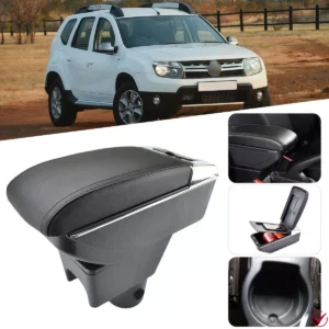 CONTENT ARMREST STORAGE BOX FOR RENAULT DACIA DUSTER 2010-2015 CENTRAL CUP HOLDER INTERIOR CAR ACCESSORIES