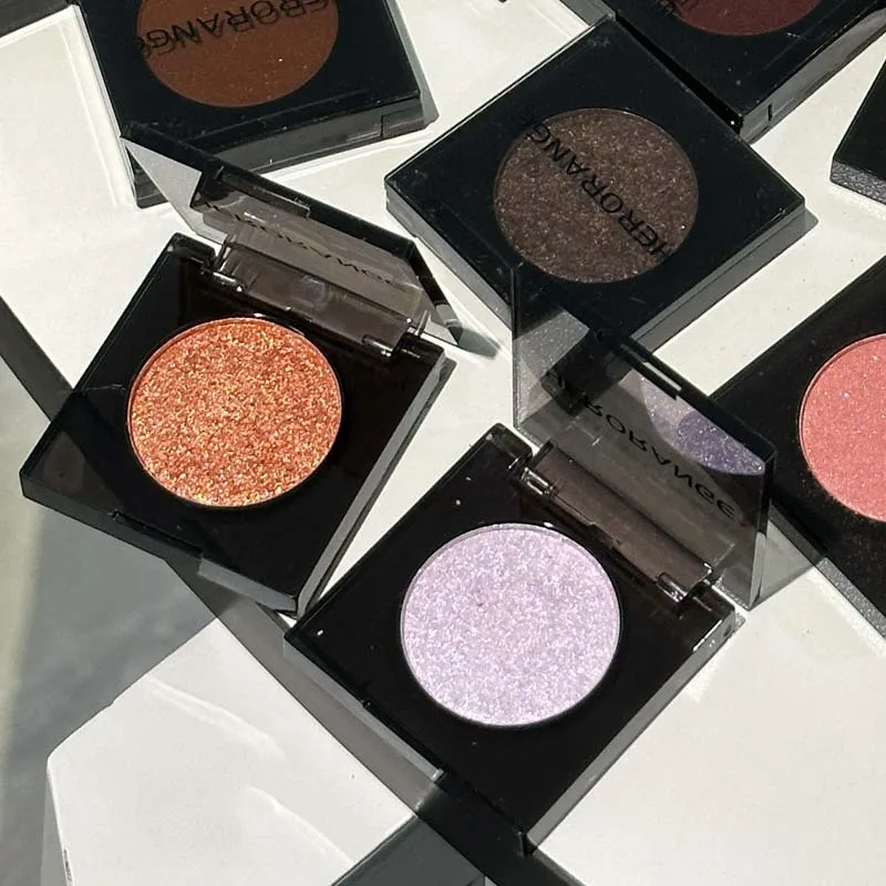 Pearlescent Single Color Eyeshadow Palette Fine Texture Waterproof Sweatproof Long Lasting Eye Brightening Portable Daily Beauty Teen Essential Affordable Female Cosmetic Gift - Image 13