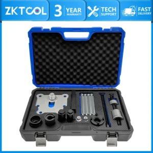 ZKTOOL PDK Dual Clutch Housing Removal and Installation Tool Kit, compatible with Porsche Cayenne and Panamera, Transmission Wiring Harness Replacement and Repair Tool Kit with Storage Box