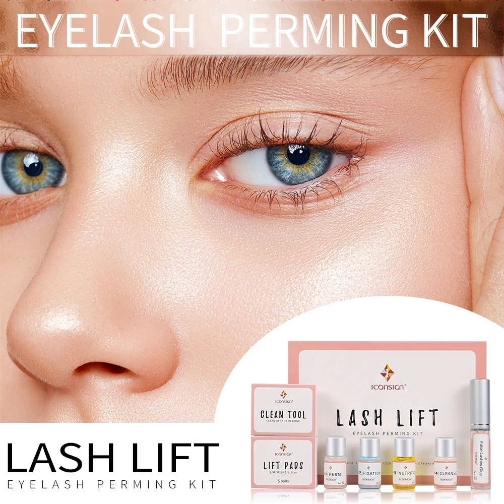 ICONSIGN Eyelash Lift & Perm Kit for Long-Lasting Lash Curl - Image 4