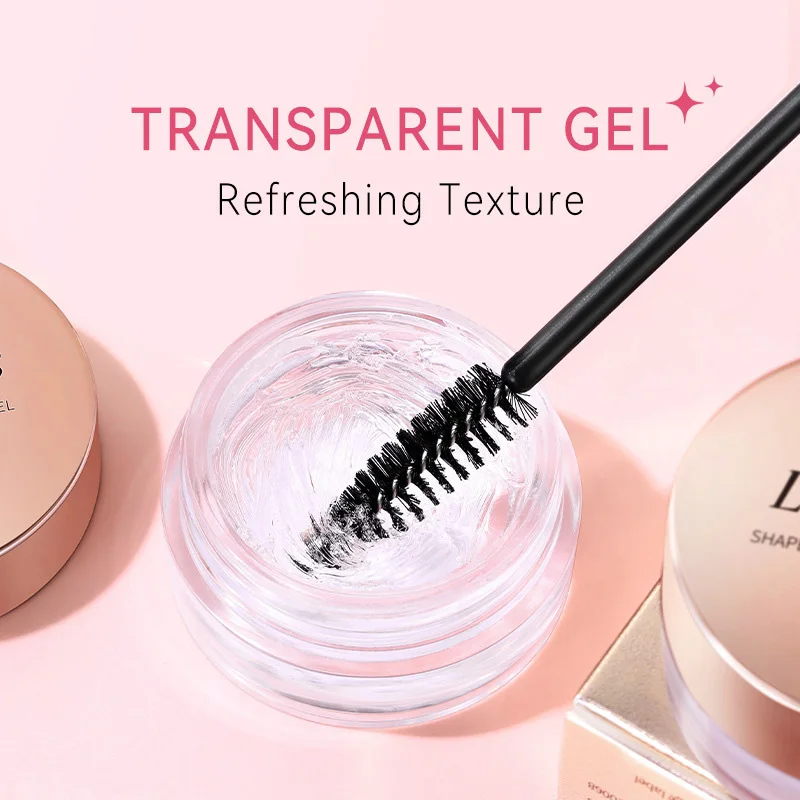 Life Girls Clear Brow Gel with Spoolie Brush, Eyebrow Styling and Setting Gel for Shaping and Sculpting, Transparent Brow Tamer for Fluffy Feathered Brows, Natural-Looking Definition, Colourless Eyebrow Make-Up for Daily Grooming, Pot with a Rose Gold Lid - Image 15
