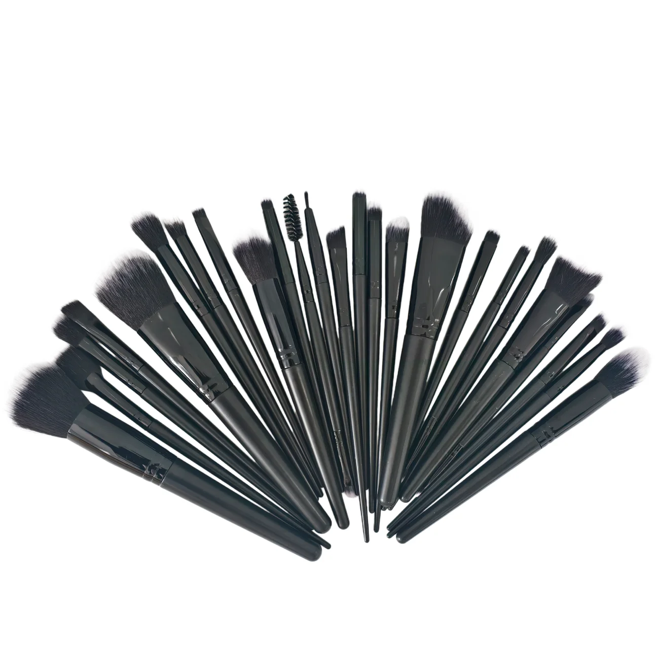 25PCS Professional Makeup Brush Set for Foundation, Blush & Eyeshadow
