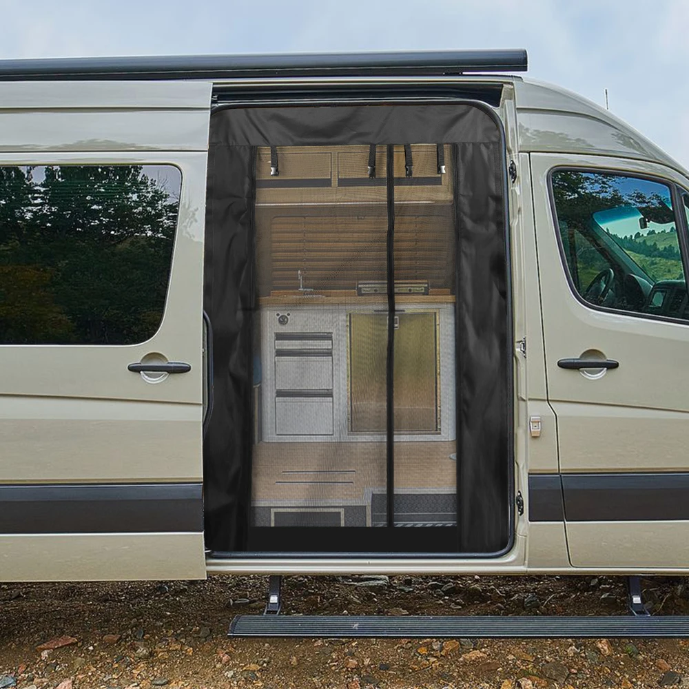 1PCS Insect Screen Mosquito/Fly Screens Net For Mercedes Benz Sprinter Mid And High Roof Ford Car Shading Curtains Accessories - Image 18