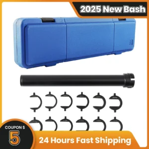 13pcs Dual Inner Tie Rod End Removal Installation Tie Rod Tool Kit 1/2'' Drive