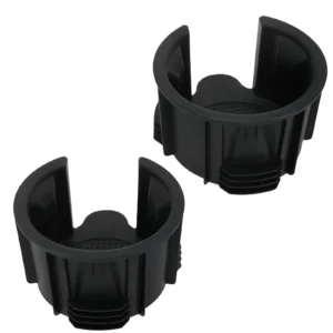 Black Dual Car Cup Holder Insert for Land Rover LR4 2010-2016 LR021330 ABS