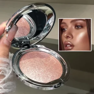 Diamond Glitter Cream Highlighter for Face & Eyes, Long-Lasting Shimmer Glow