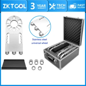 ZKTOOL 4-Piece Vehicle Chassis Stress Relief Tool Kit Wheel Alignment Cable Puller, Bushing Adjustment Reset Tool