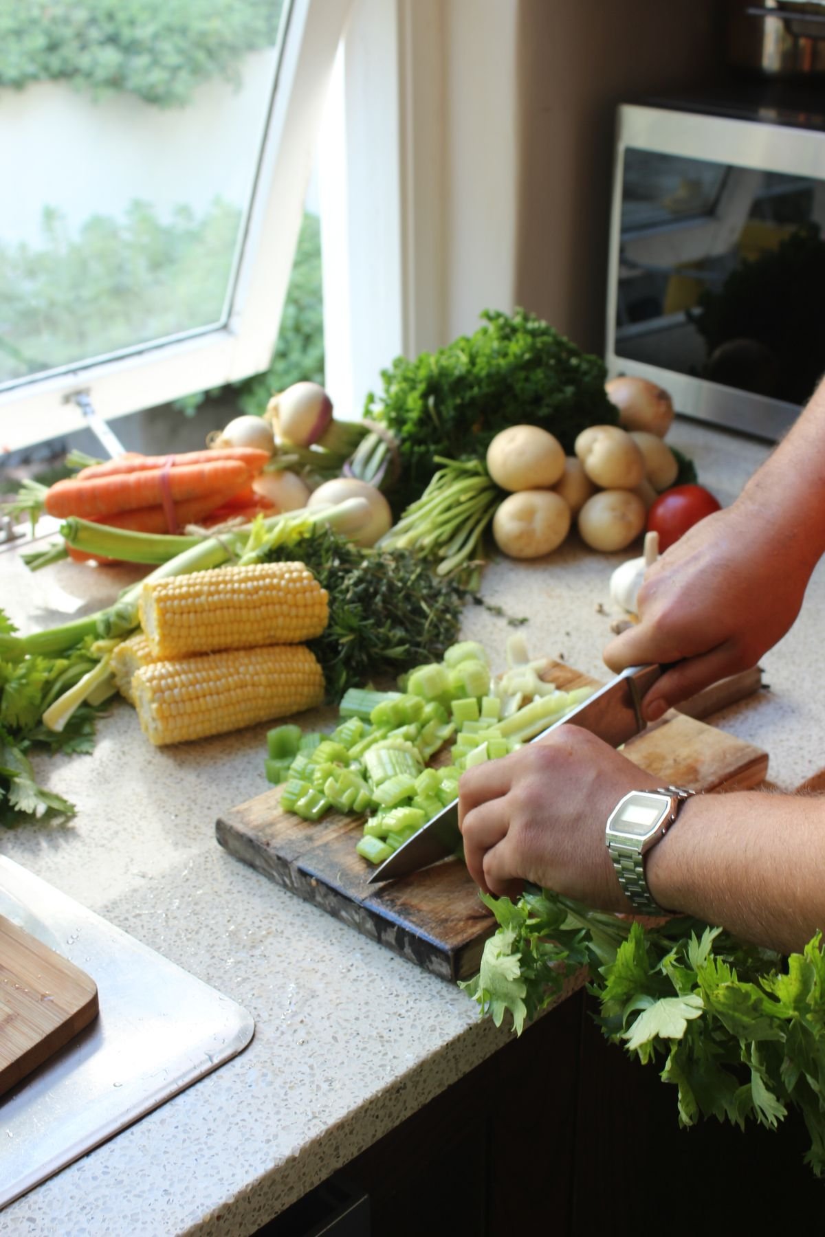 Wooden Cutting & Serving Board