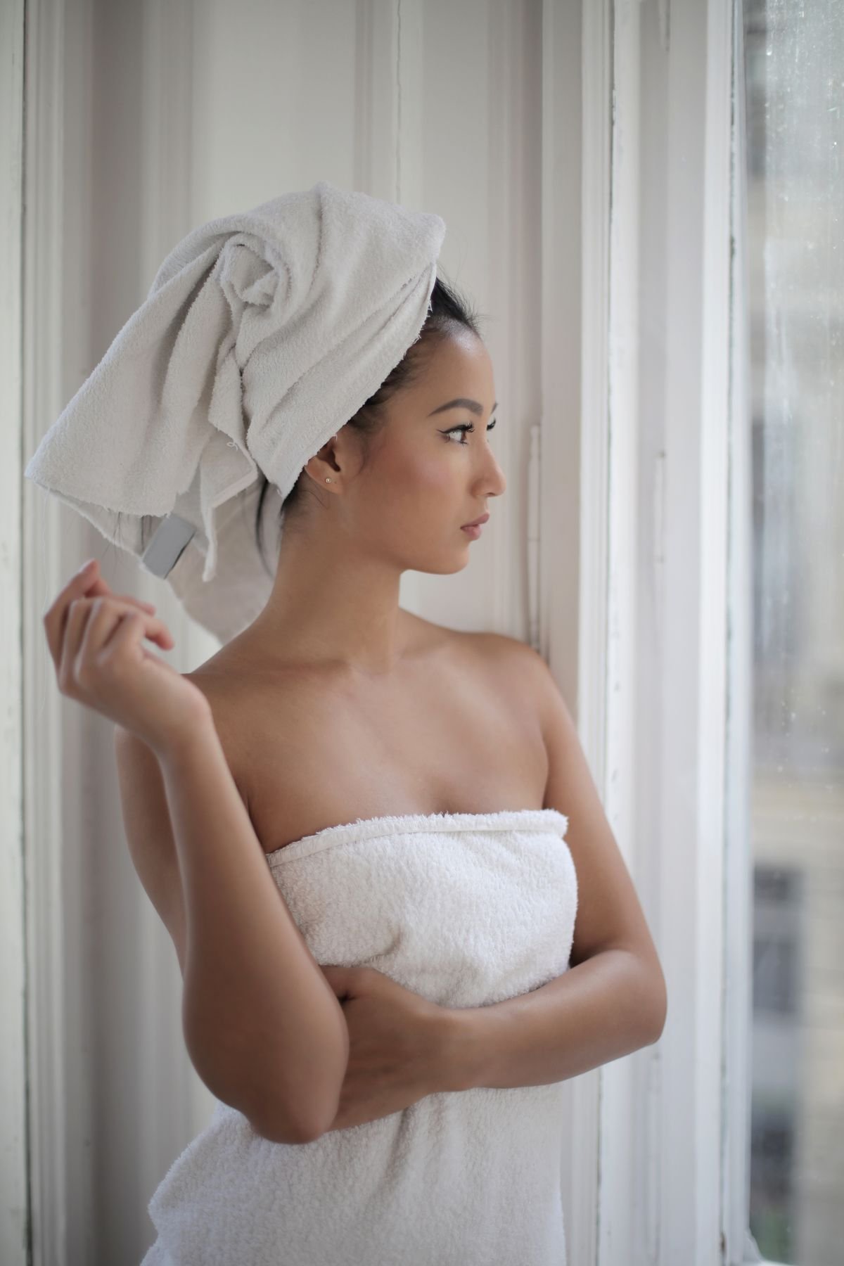 Premium Cotton Bath Towels (Set of 4)